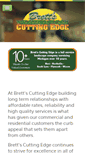 Mobile Screenshot of brettscuttingedge.com